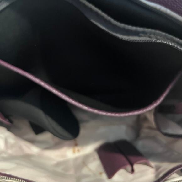 Dagne Dover Purple Tote Bag Purse - Picture 5 of 8